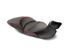 Check out the World Sport Performance Motorcycle Seats with CFX and Red Welt Low Version for the BMW R 1300 GS.